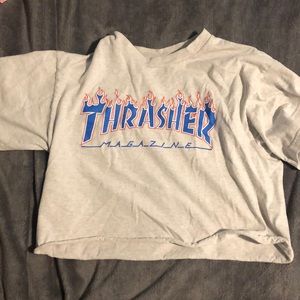 Cropped Thrasher Tee